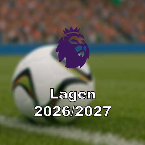 Lagen for premier league 2026 2027