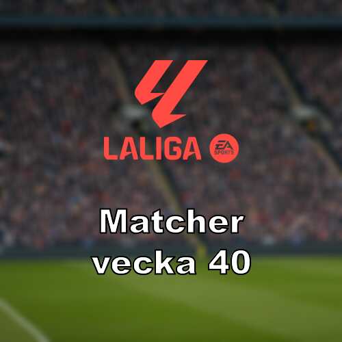 La liga i vecka 40 med omgang 8 och toppmote i madrid