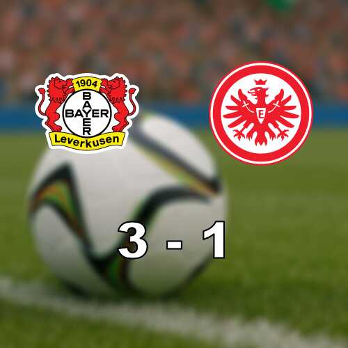 Leverkusen besegrar frankfurt med 3 1