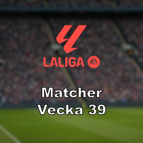 Vecka 39 i la liga dubbla omgangar och madridderby