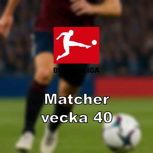Vecka 40 i bundesliga omgang 6 med toppmote i dortmund