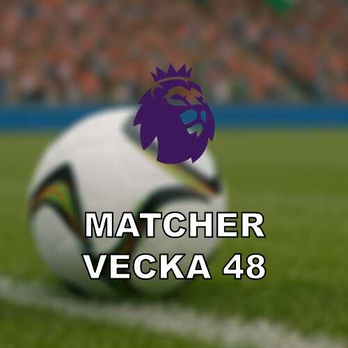 Vecka 48 i premier league chelsea arsenal toppmote united dubblerar