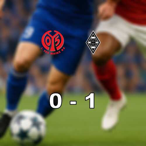 Monchengladbach haller nollan och fordjupar mainz kris