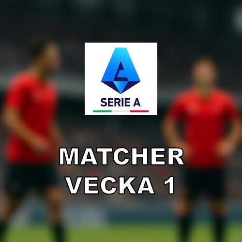 Serie a vecka 1 inter och milan jagar fart lazio napoli vager tungt