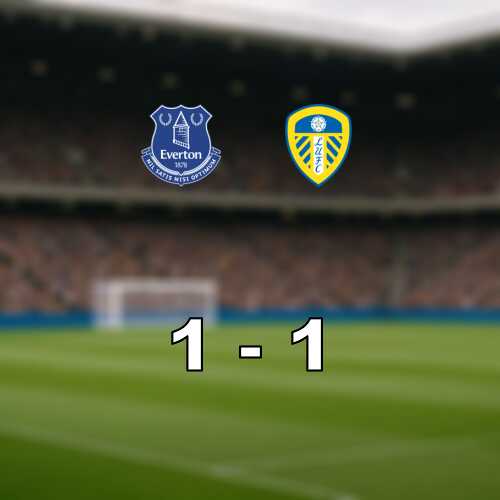 Everton tappade ledning i tabellen nar leeds holl undan pa hill dickinson stadium