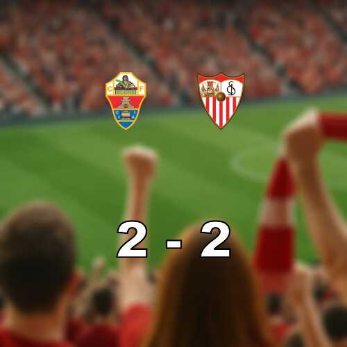 Sen straff gav sevilla poang borta mot elche