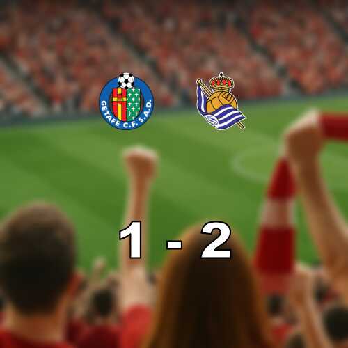Sent avgorande nar real sociedad slog getafe