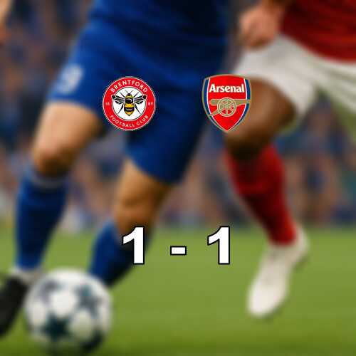 Arsenal tappar poang borta mot brentford