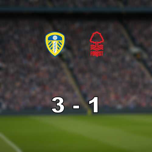 Leeds tog revansch mot nottingham efter 3 1 pa elland road