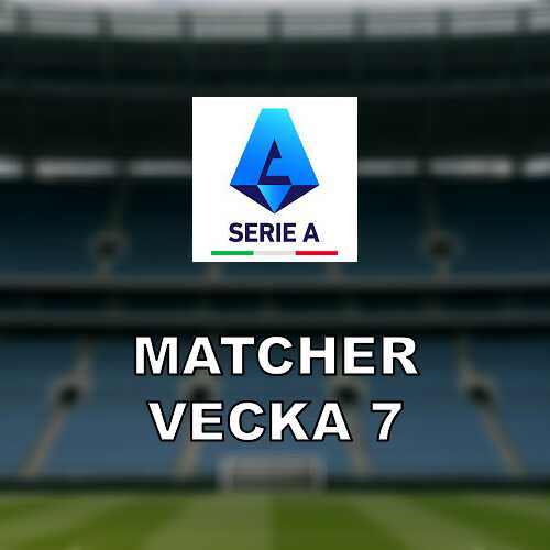 Serie a vecka 7 inter juventus och napolis test mot roma