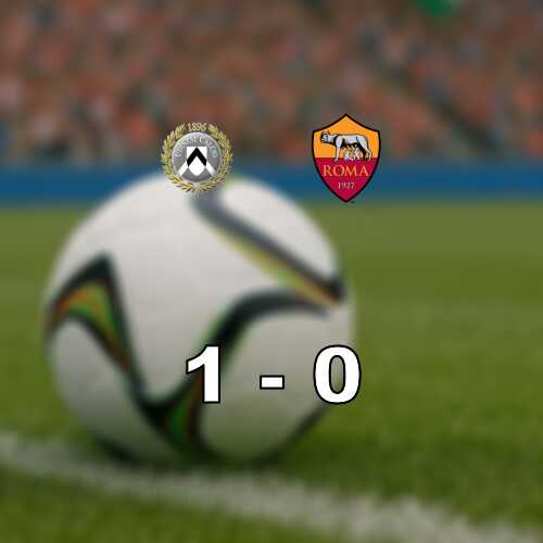 Udinese slog roma efter ekkelenkamps avgorande