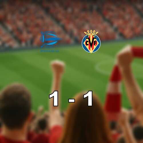 Alaves tog en viktig poang mot villarreal