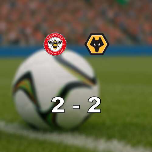Brentford tappade poang mot wolverhampton efter 2 2 i london