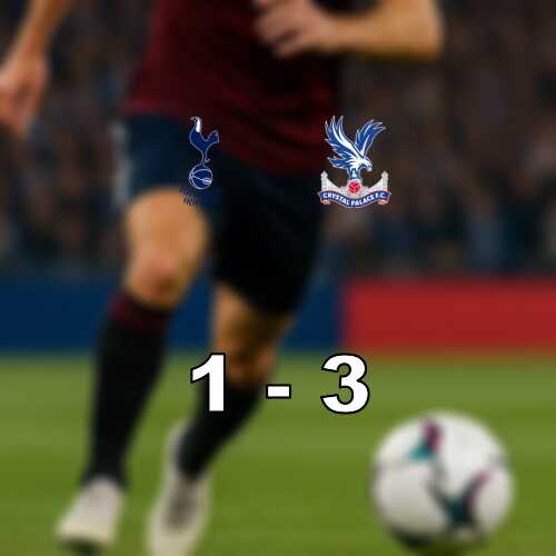 Crystal palace vann i london nar tottenham foll igen