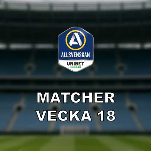 Allsvenskan i vecka 18 laddat derby och tidiga vagskal