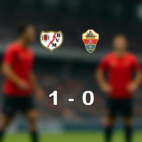 Hemmaseger for rayo vallecano efter tidigt avgorande