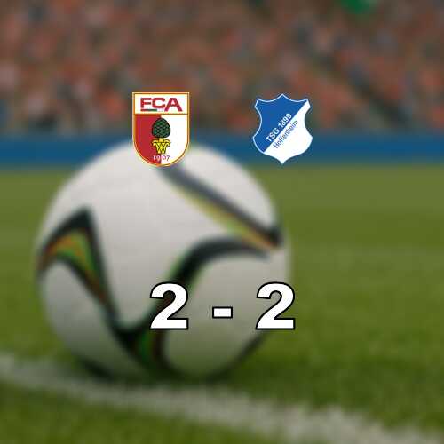 Oavgjort mellan augsburg och hoffenheim