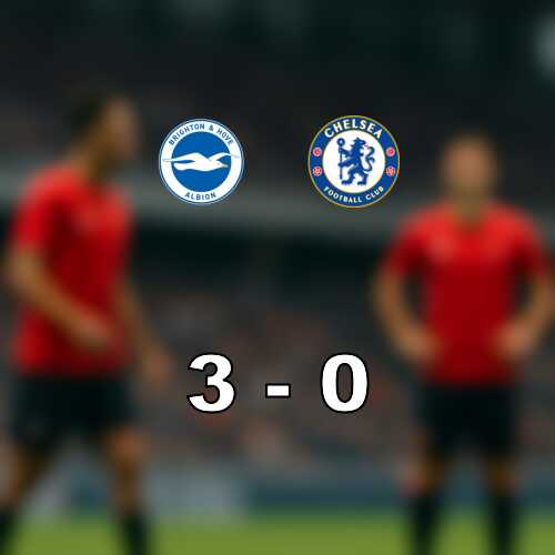 Tydlig seger for brighton mot chelsea