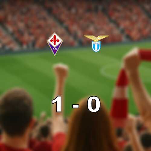 Viktig seger for fiorentina mot lazio i florens