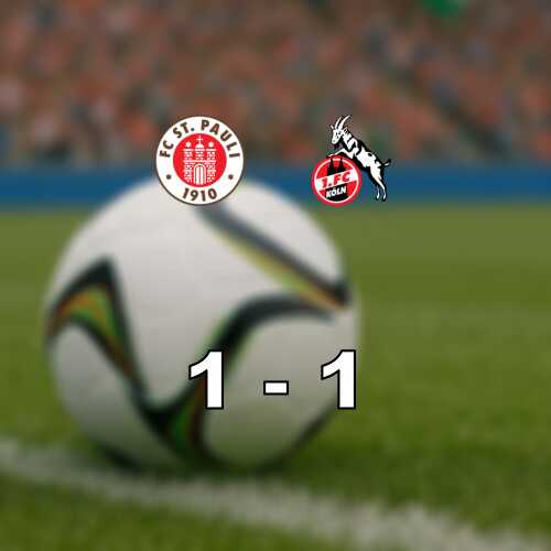 Viktigt poangtapp for st pauli i det oavgjorda motet med fc koln