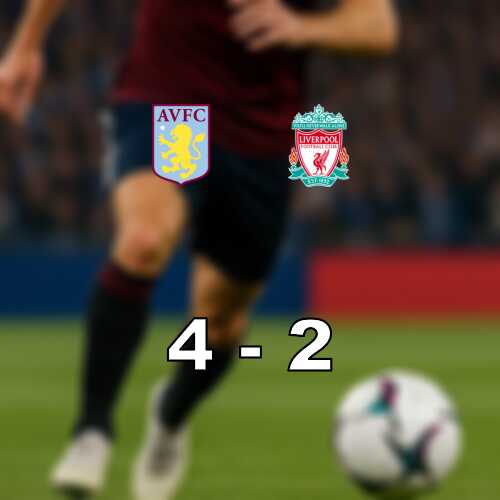 Aston villa sakrade poang mot liverpool i malrik drabbning