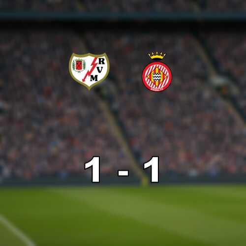 Delad pott nar girona krigar for overlevnad mot rayo vallecano