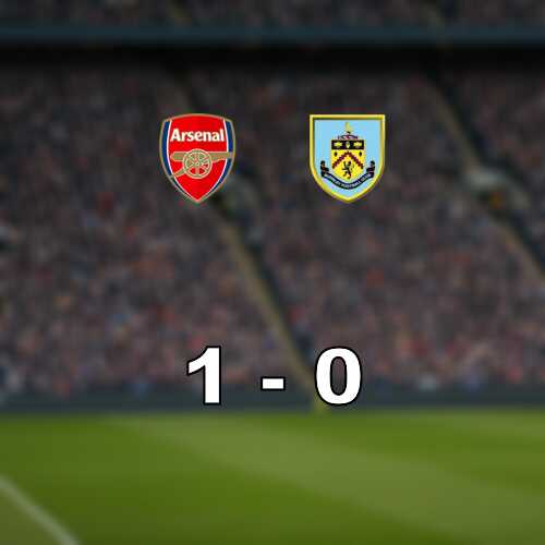 Titeldrommen lever for arsenal efter talmodig seger mot burnley