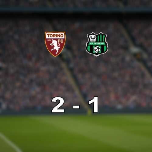Torino vande underlage till seger mot sassuolo