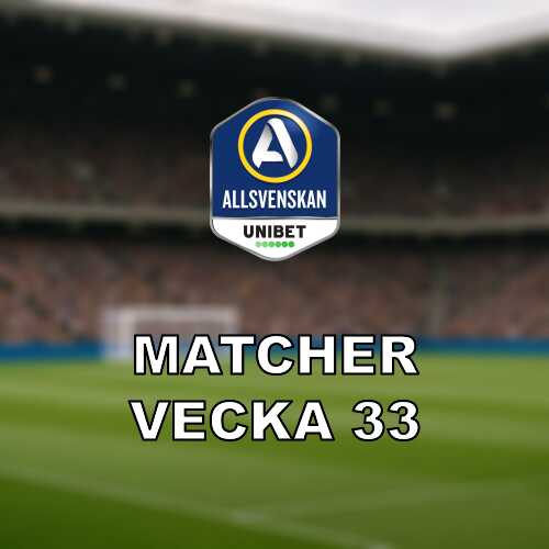 Allsvenskan i vecka 33 stockholmsderby och viktiga poang i potten