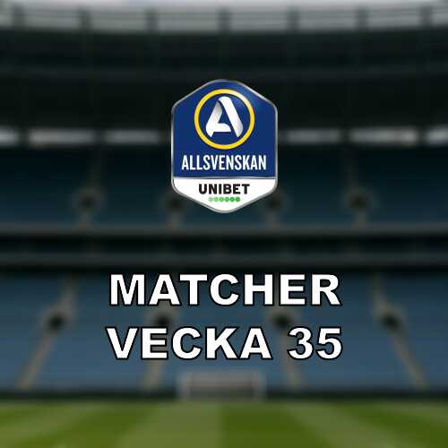 Allsvenskan i vecka 35 derbyn och viktiga poang pa spel