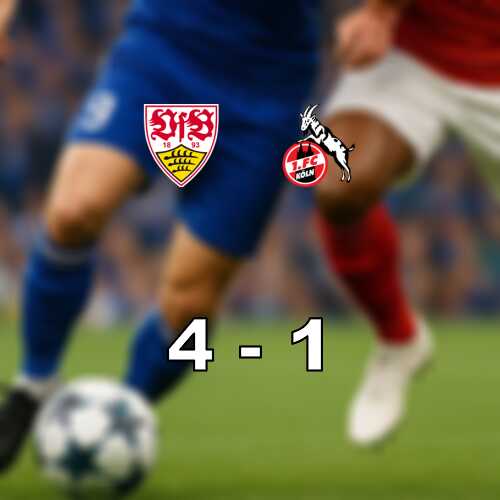 Klar hemmaseger for stuttgart mot fc koln