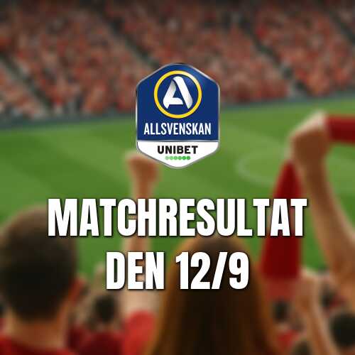 Vasteras vande mot aik och ifk goteborg vann hemma