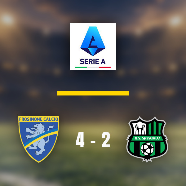 Hattrick av raimondo nar frosinone tog revansch