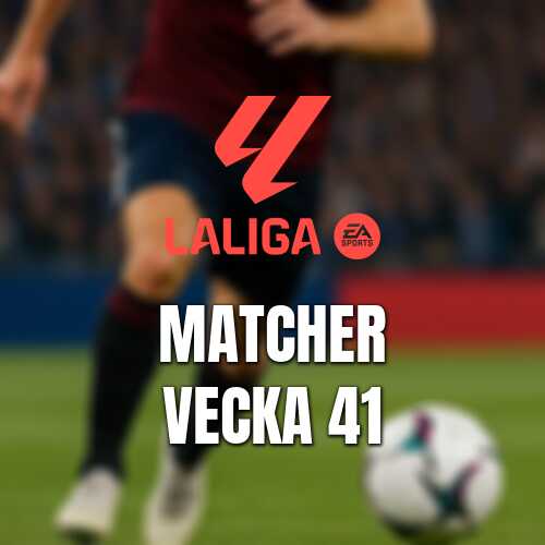 La liga i vecka 41 med full omgang