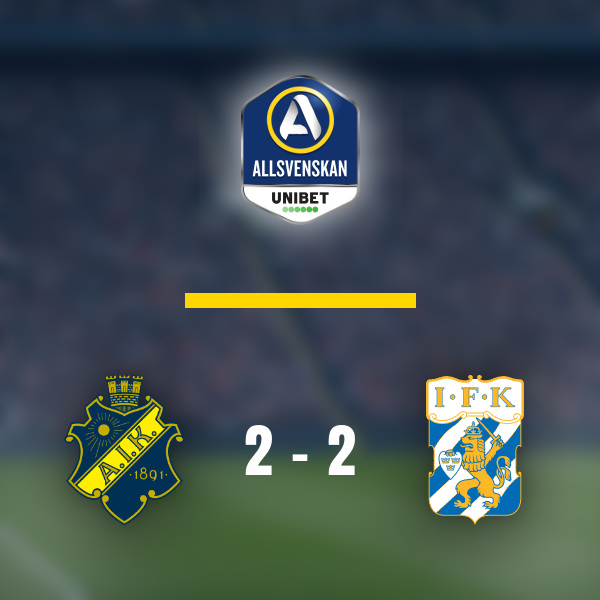 Oavgjort och forlangda sviter nar aik spelade lika mot ifk goteborg