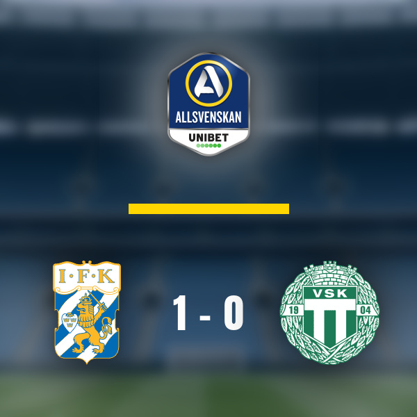 Tidigt mal gav ifk goteborg segern mot vasteras